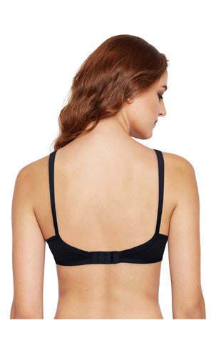 Bodycare Full Coverage,Non Padded Bra-6801-Black