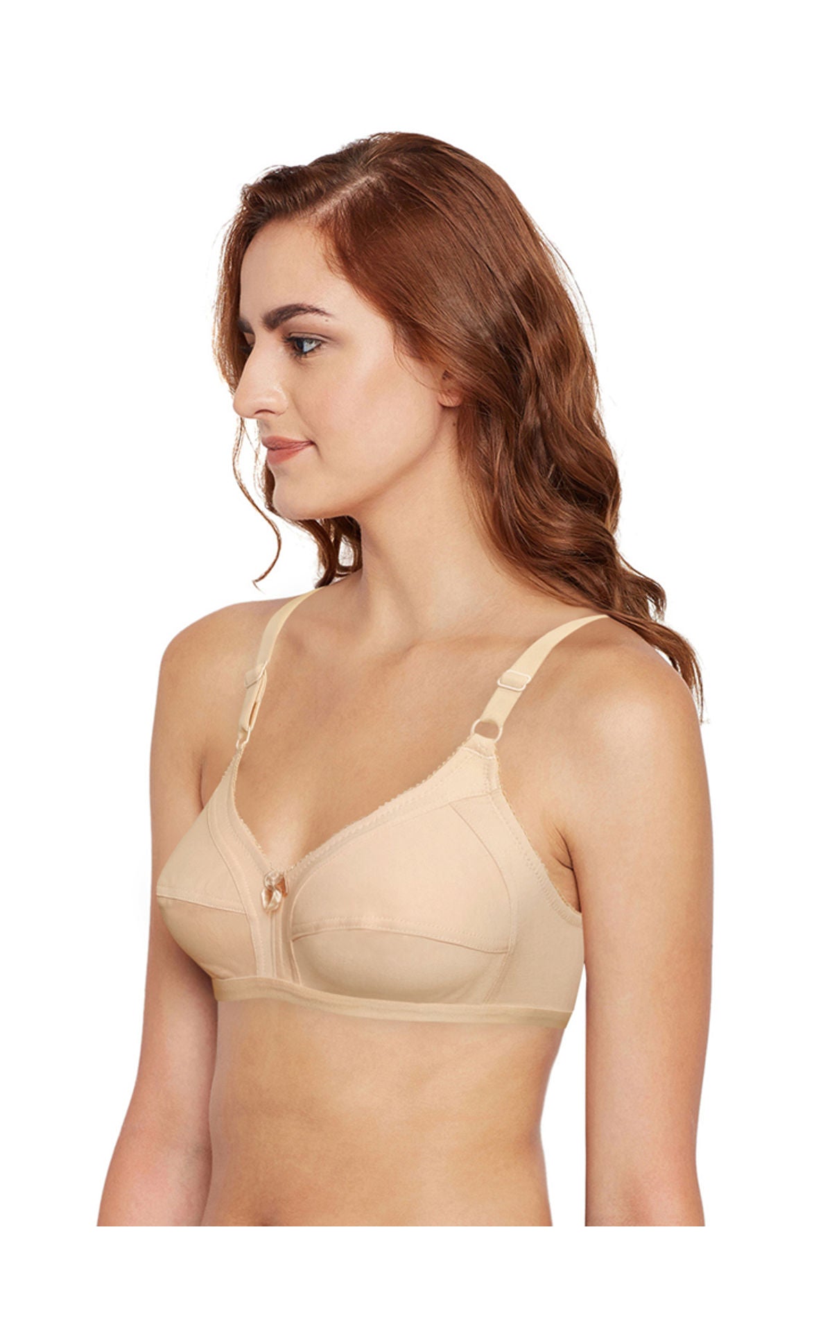 Non Padded Bra-6801-Skin