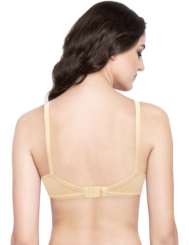 Bodycare Full Coverage,Non Padded Bra-6801-Skin