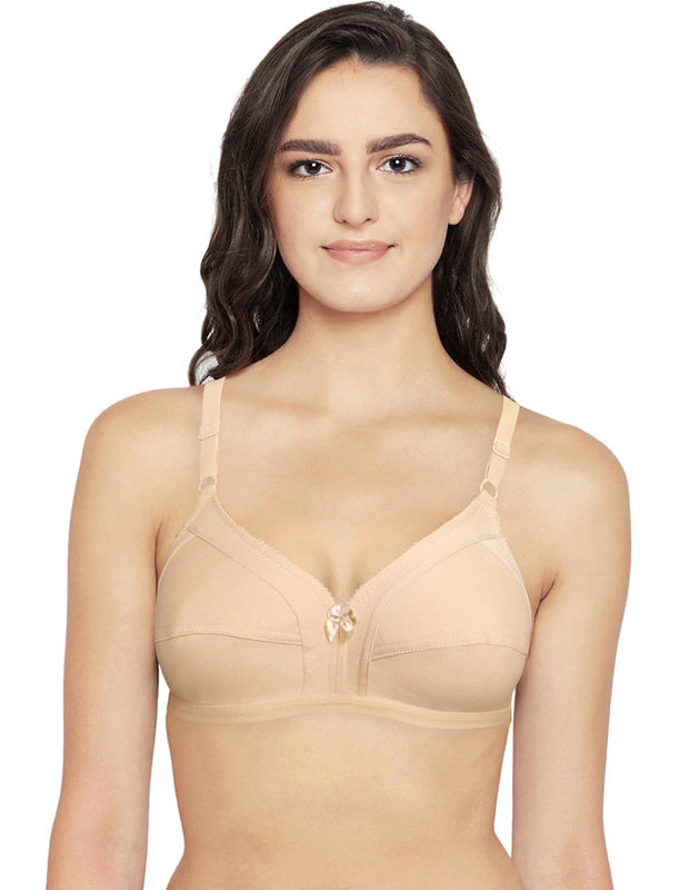 Bodycare Full Coverage,Non Padded Bra-6801-Skin