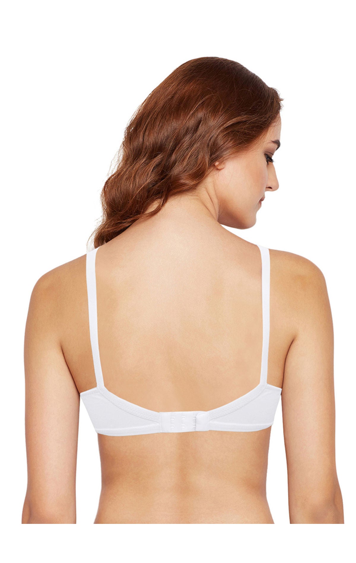 Bodycare Full Coverage,Non Padded Bra-6801-White