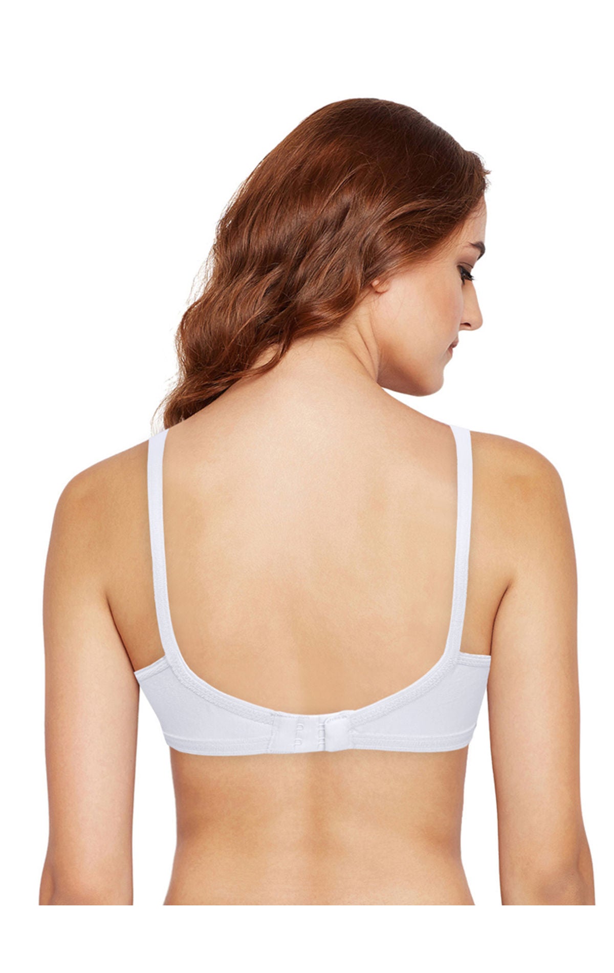 Bodycare Full Coverage,Non Padded Bra-6817-White