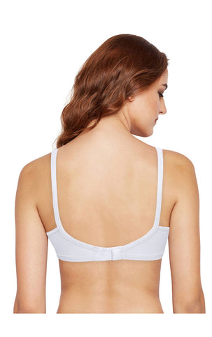 Bodycare Full Coverage,Non Padded Bra-6817-White