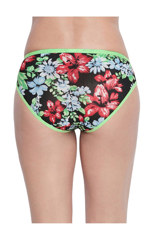 BODYCARE Pack of 3 Printed Hipster Briefs in Assorted Color-8001