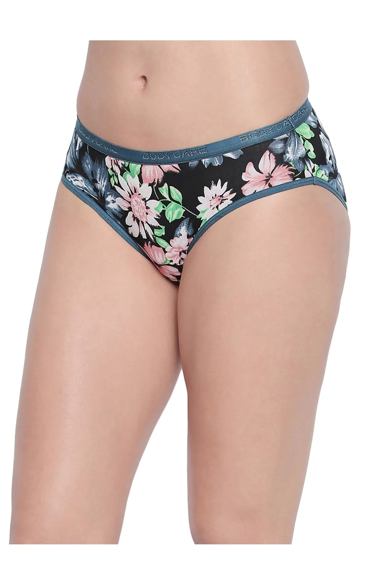 BODYCARE Pack of 3 Printed Hipster Briefs in Assorted Color-8001