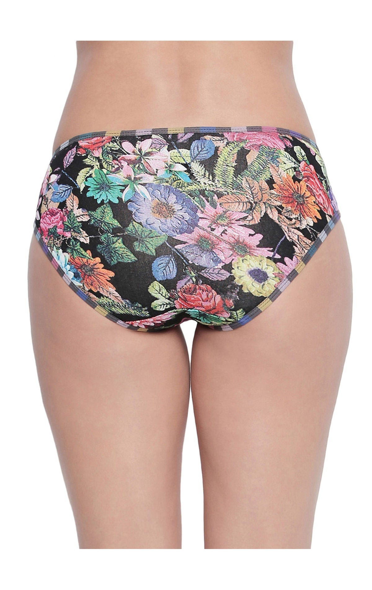 BODYCARE Pack of 3 Printed Hipster Briefs in Assorted Color-8003