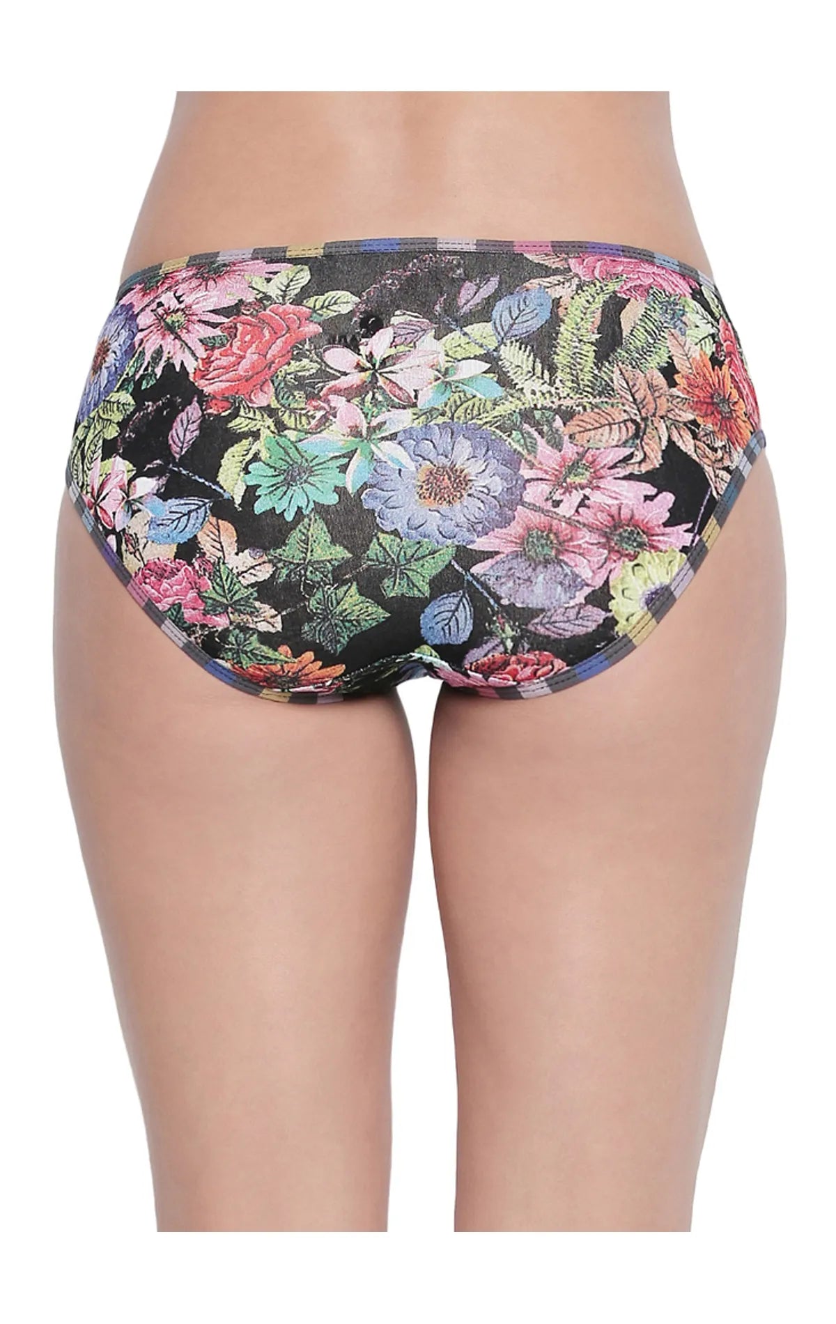 BODYCARE Pack of 3 Printed Hipster Briefs in Assorted Color-8003