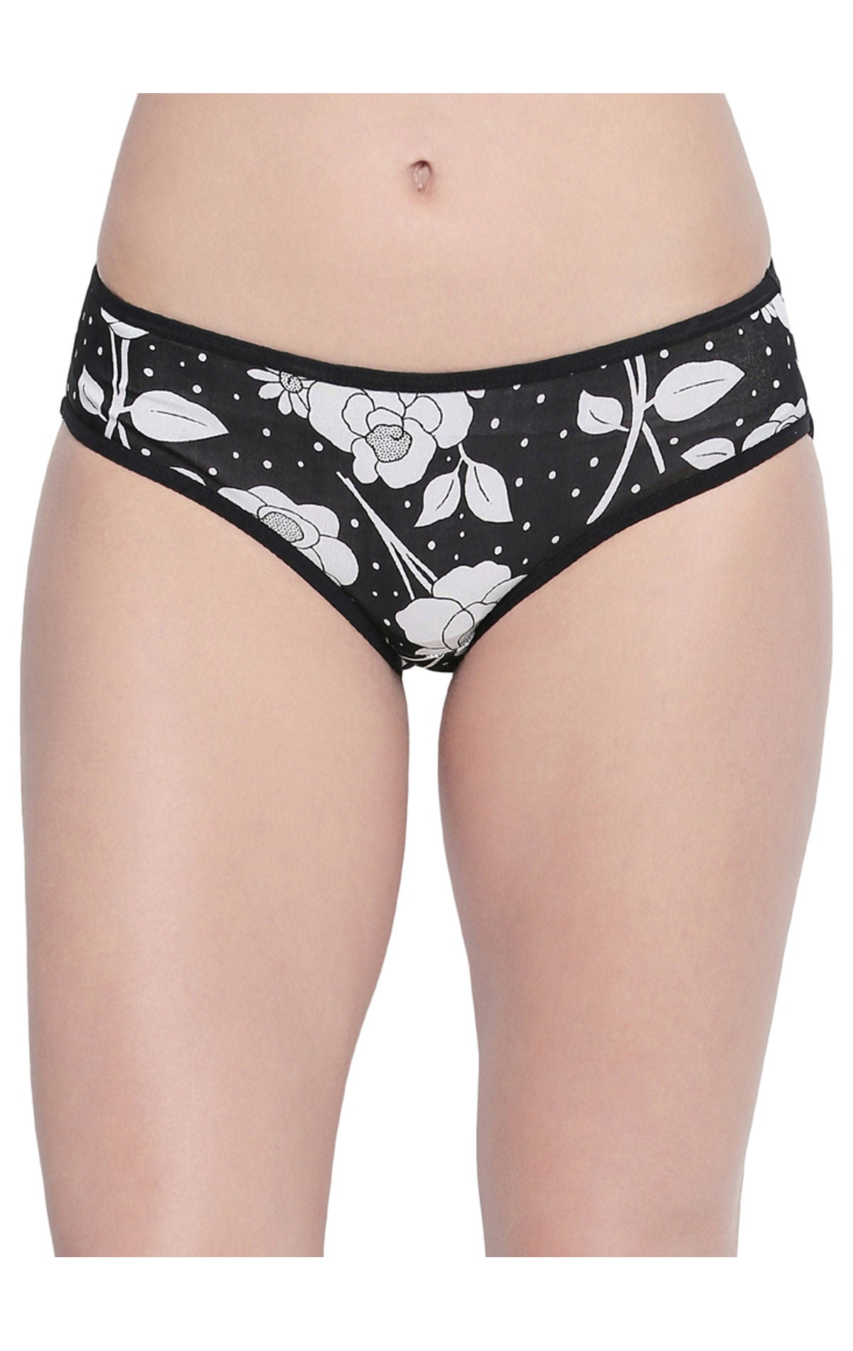 BODYCARE Pack of 3 Premium Printed Hipster Briefs in Assorted Color-8005