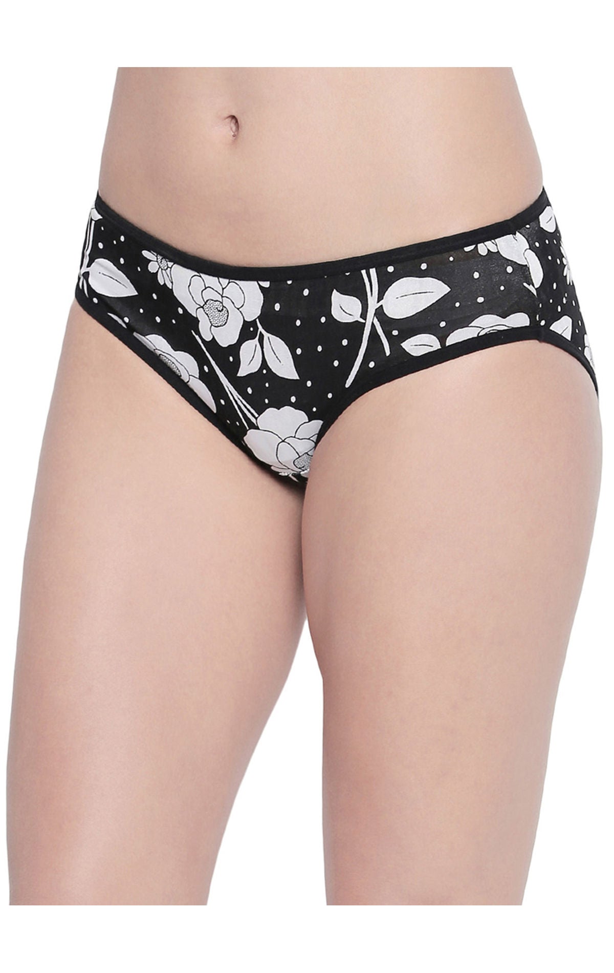 BODYCARE Pack of 3 Premium Printed Hipster Briefs in Assorted Color-8005