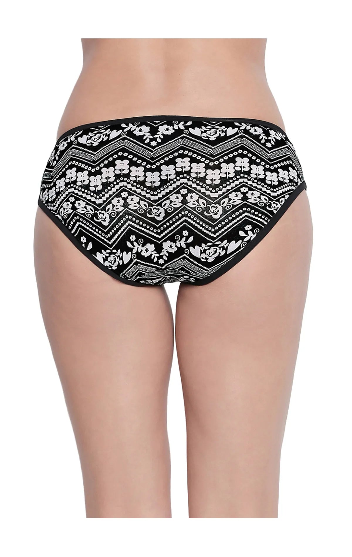 BODYCARE Pack of 3 Premium Printed Hipster Briefs in Assorted Color-8005