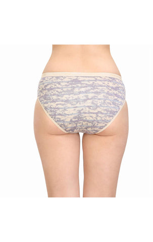 Bodycare 100% Cotton Printed High Cut Panty-12000