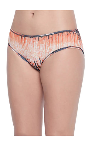 BODYCARE Pack of 3 Premium Printed Hipster Briefs in Assorted Color-8020