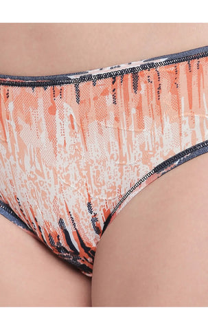 BODYCARE Pack of 3 Premium Printed Hipster Briefs in Assorted Color-8020