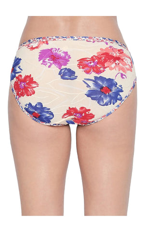 BODYCARE Pack of 3 Premium Printed Hipster Briefs in Assorted Color-8022