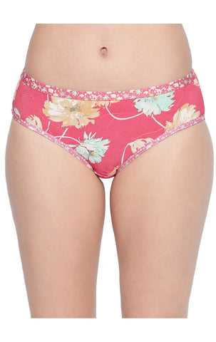 BODYCARE Pack of 3 Premium Printed Hipster Briefs in Assorted Color-8022