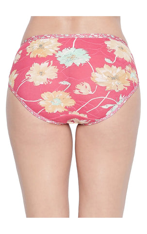 BODYCARE Pack of 3 Premium Printed Hipster Briefs in Assorted Color-8022
