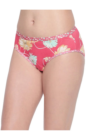 BODYCARE Pack of 3 Premium Printed Hipster Briefs in Assorted Color-8022
