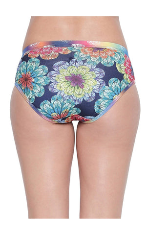 BODYCARE Pack of 3 Printed Hipster Briefs in Assorted Color-8024