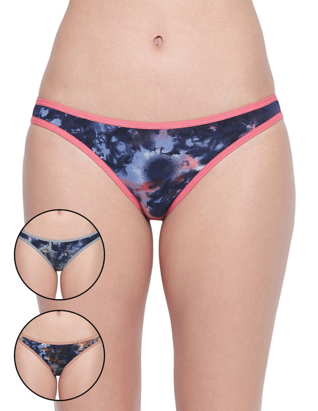 BODYCARE Pack of 3 Premium Printed Bikini Briefs in Assorted Color-8036