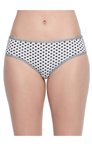 BODYCARE Pack of 3 Premium Printed Hipster Briefs in Assorted Color-8064