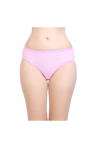 Pack of 3 Bodycare Premium Printed Cotton Briefs in Assorted colors