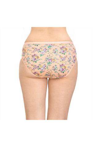 Pack of 3 Bodycare Cotton Printed Premium Panties in Assorted colors