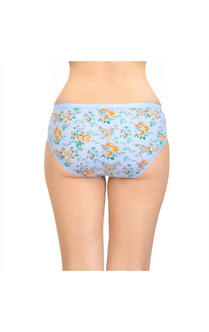 Pack of 3 Bodycare Cotton Printed Premium Panties in Assorted colors-8230