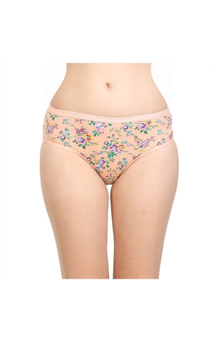 Pack of 3 Bodycare Cotton Printed Premium Panties in Assorted colors