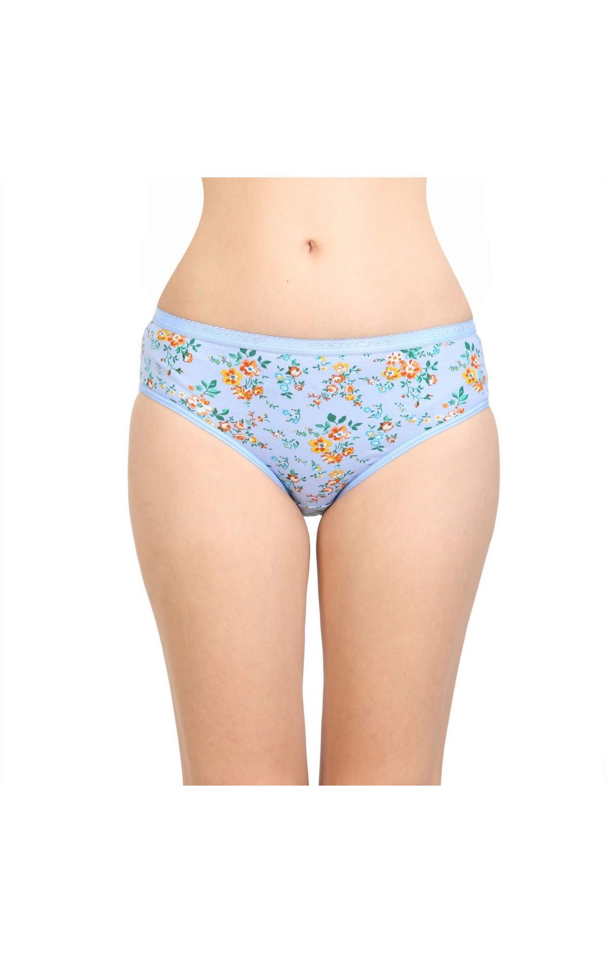 Pack of 3 Bodycare Cotton Printed Premium Panties in Assorted colors-8230