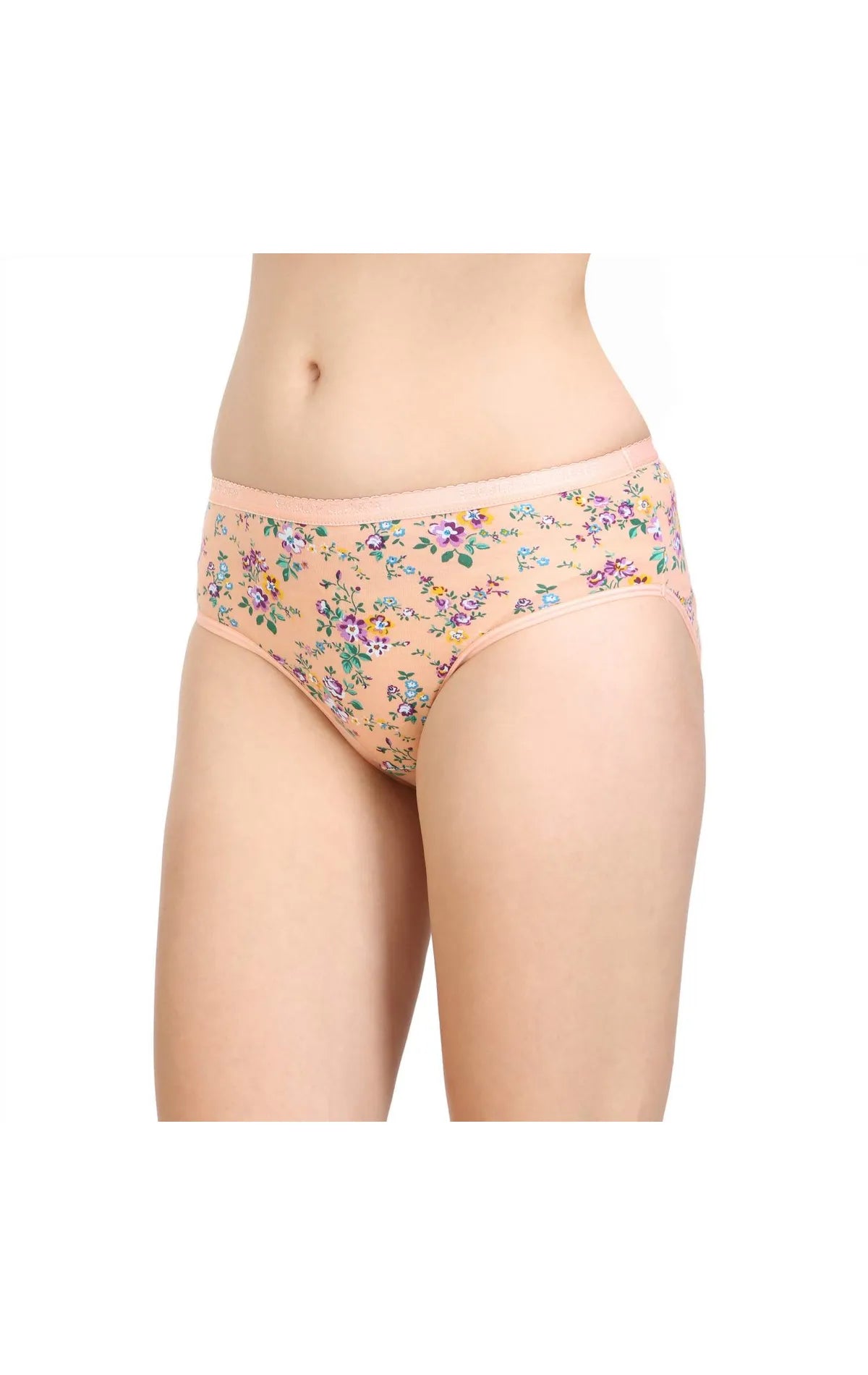 Pack of 3 Bodycare Cotton Printed Premium Panties in Assorted colors-8230