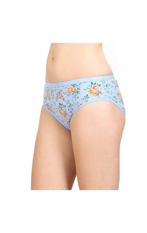 Pack of 3 Bodycare Cotton Printed Premium Panties in Assorted colors-8230