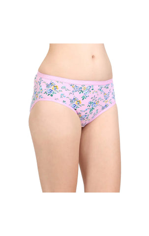 Pack of 3 Bodycare Cotton Printed Premium Panties in Assorted colors-8230