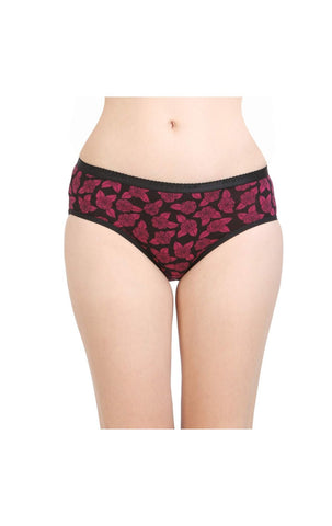 Pack of 3 Bodycare Printed Cotton Briefs in Assorted colors