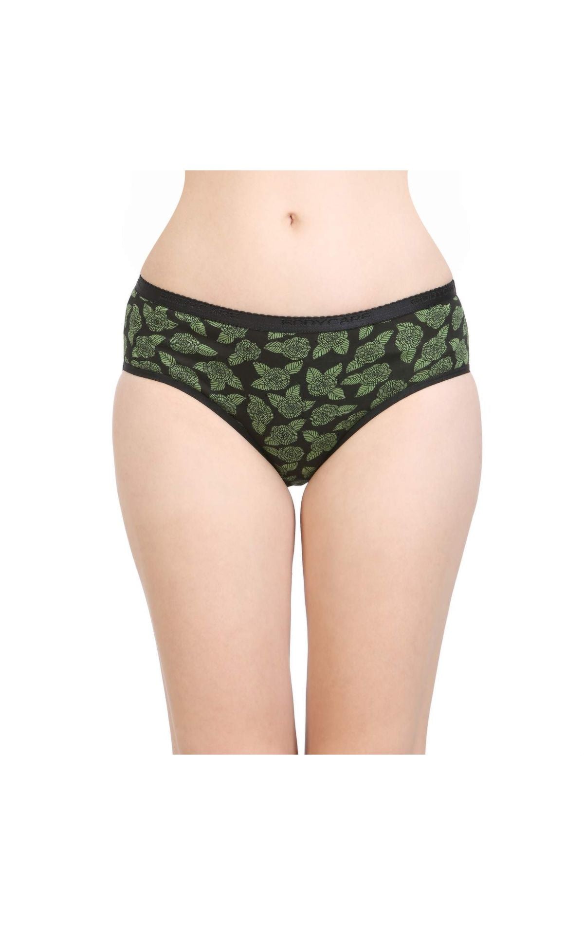 Pack of 3 Bodycare Printed Cotton Briefs in Assorted colors-8242A