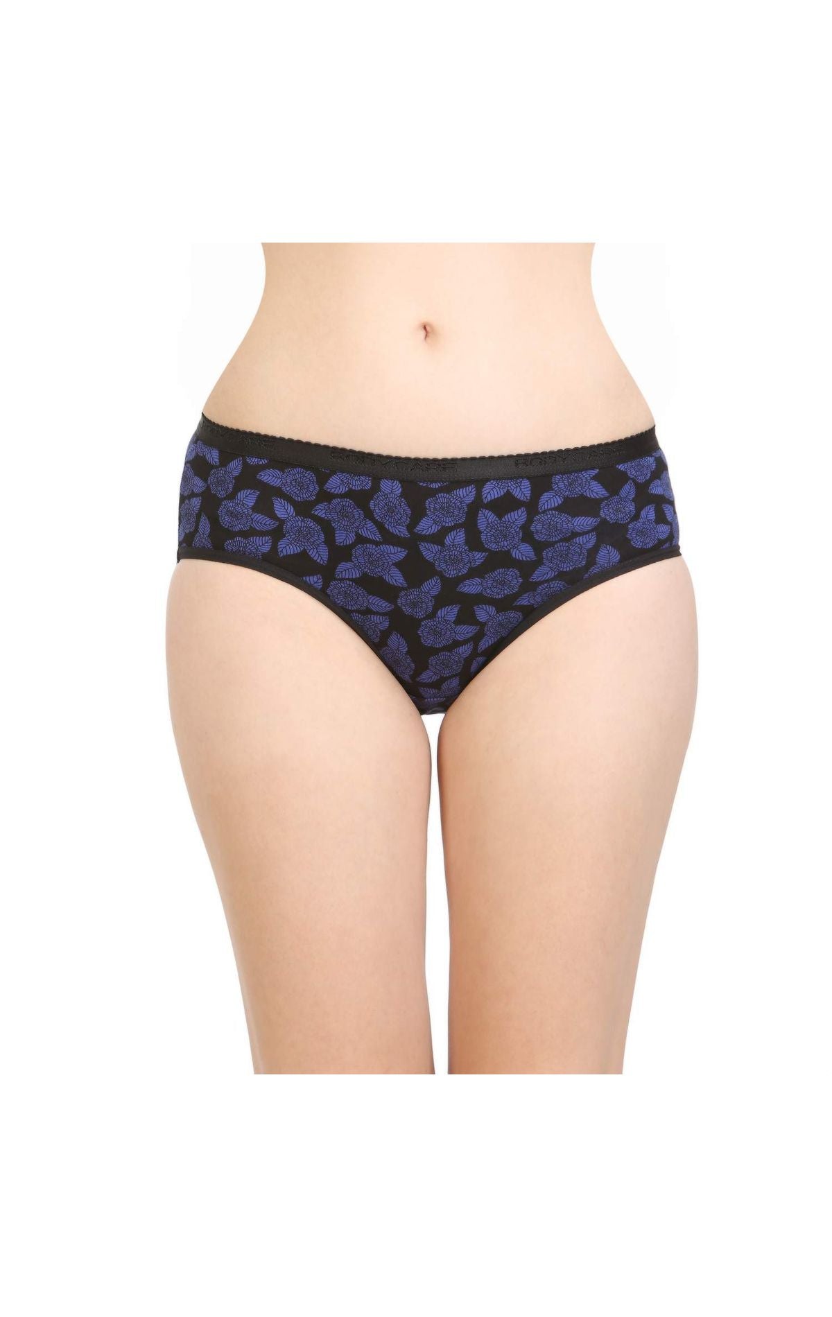 Pack of 3 Bodycare Printed Cotton Briefs in Assorted colors-8242A