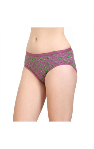 Pack of 3 Bodycare Cotton Printed Premium Panties in Assorted colors-8244