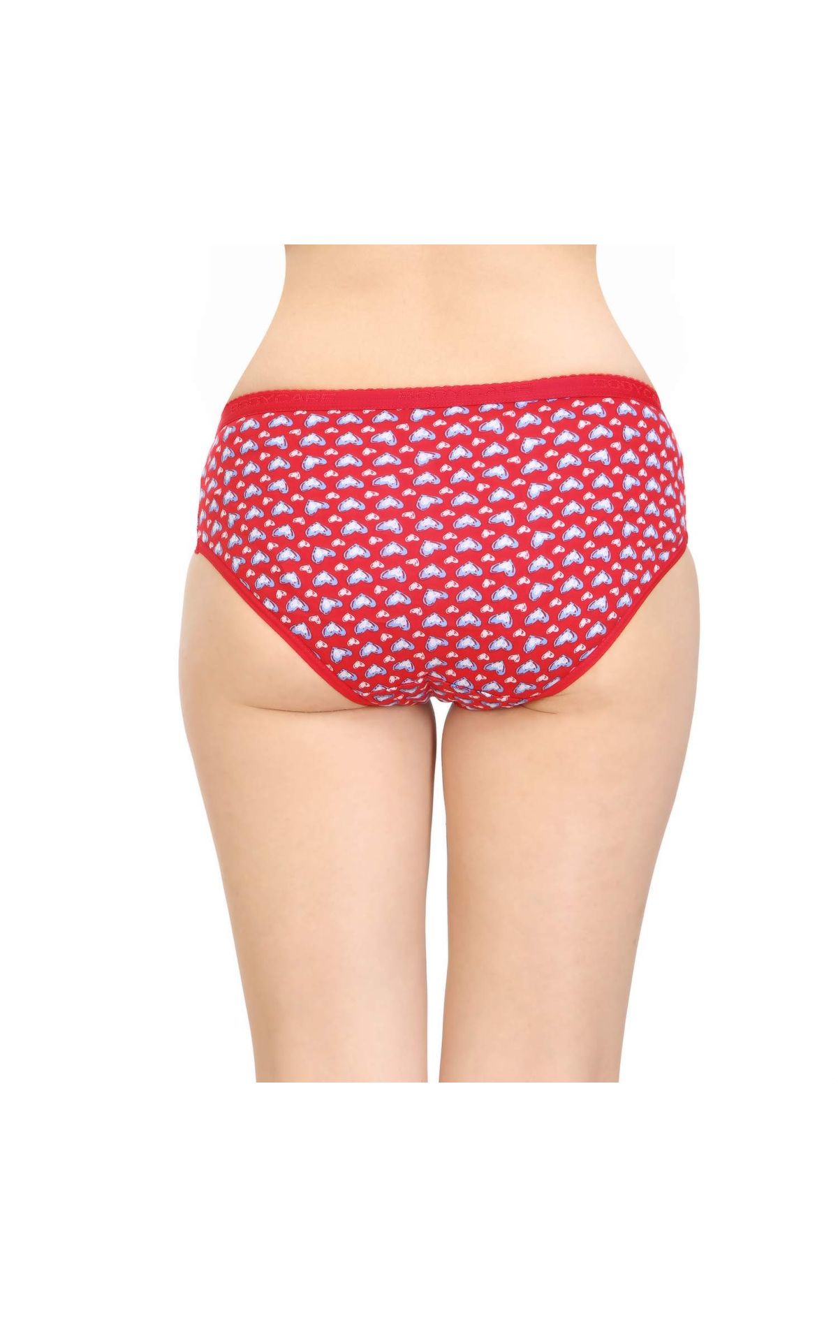 Pack of 3 Bodycare Cotton Printed Premium Panties in Assorted colors