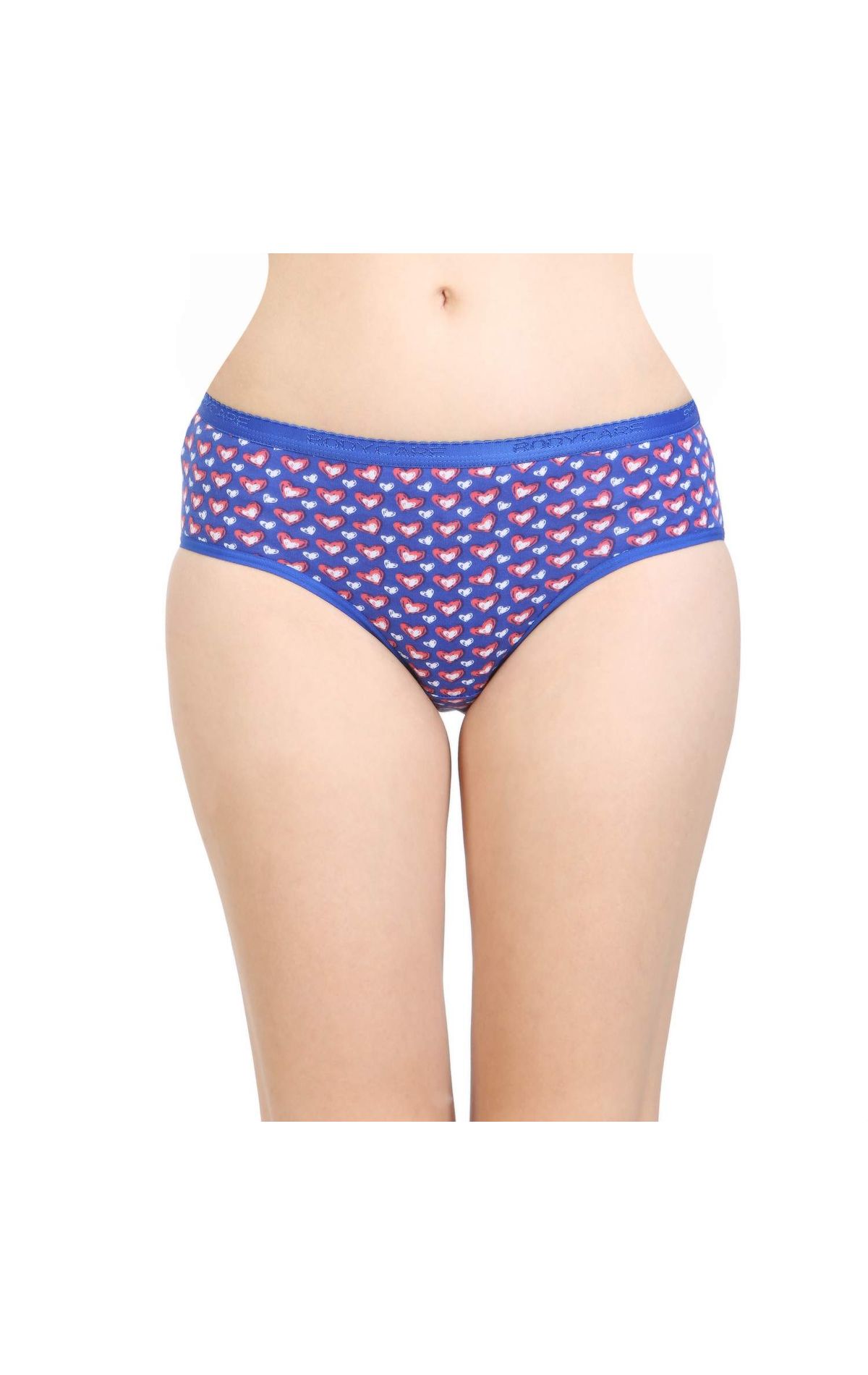 Pack of 3 Bodycare Cotton Printed Premium Panties in Assorted colors