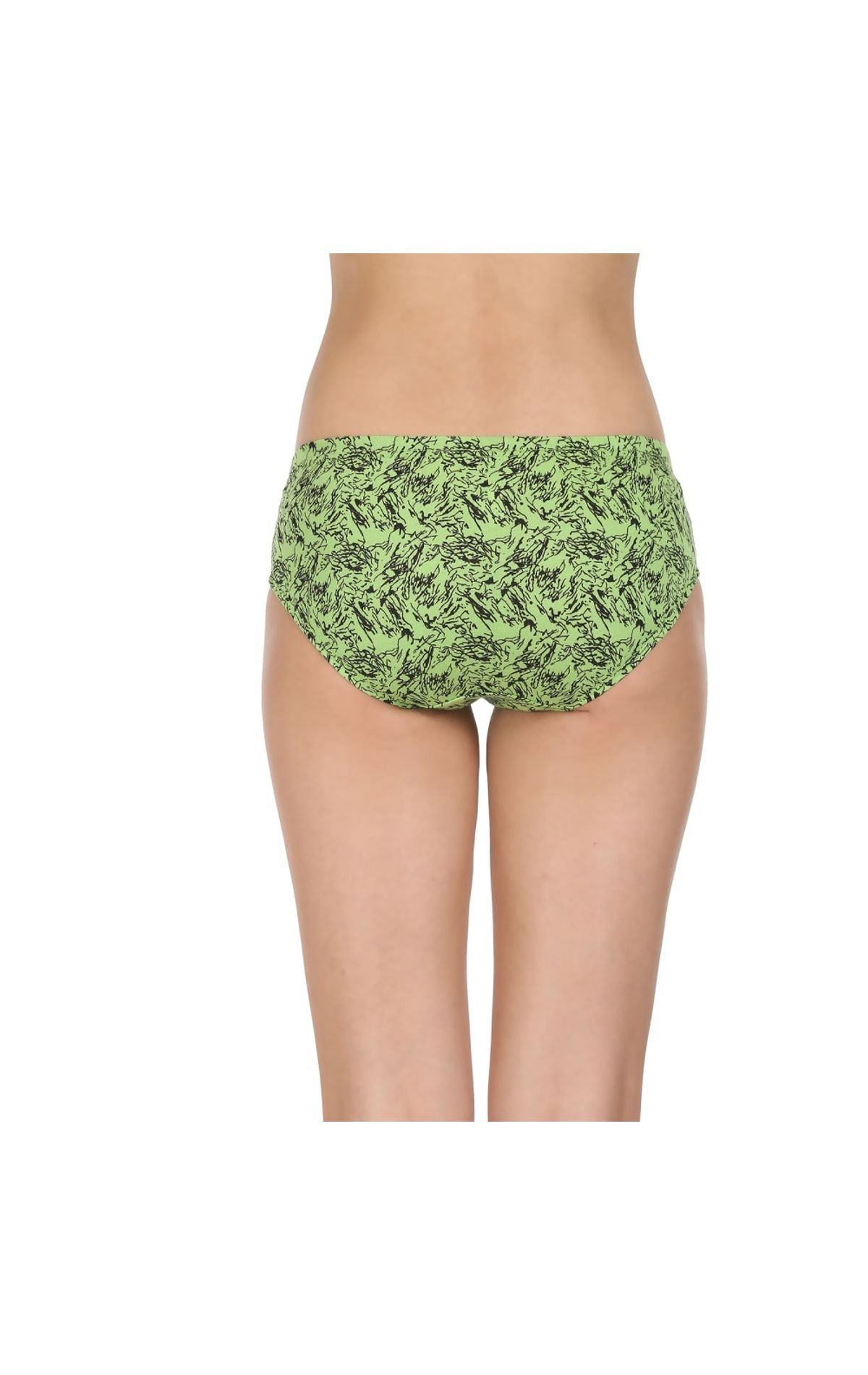 Pack of 3 Printed Cotton Briefs in Assorted colors-8400