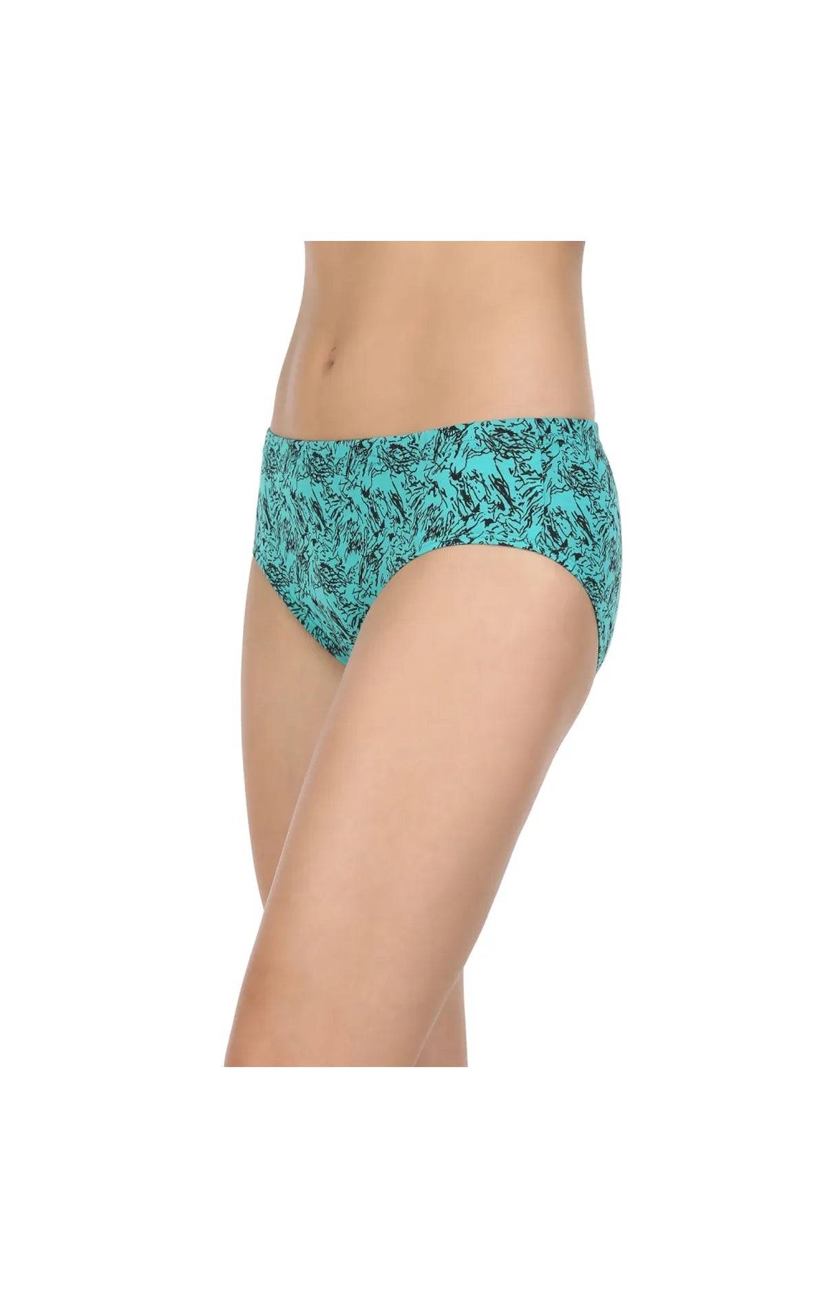 Pack of 3 Printed Cotton Briefs in Assorted colors-8400