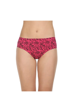 Pack of 3 Printed Cotton Briefs in Assorted colors-8400