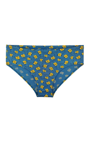 BODYCARE Pack of 3 Printed Hipster Briefs in Assorted Color-8425C