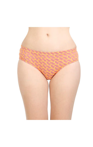 Pack of 3 Bodycare Printed Cotton Briefs in Assorted colors