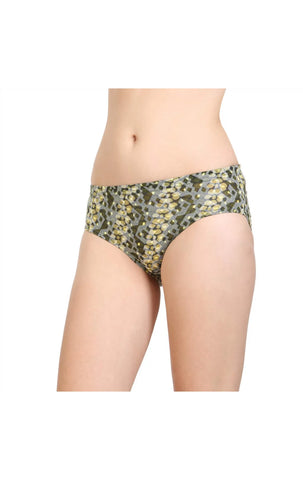 Pack of 3 Bodycare Printed Cotton Briefs in Assorted colors-8495A