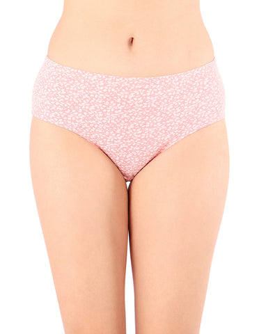 Bodycare Mid Rise Self Design Panty (Pack of 3) - Multicolor - 8496