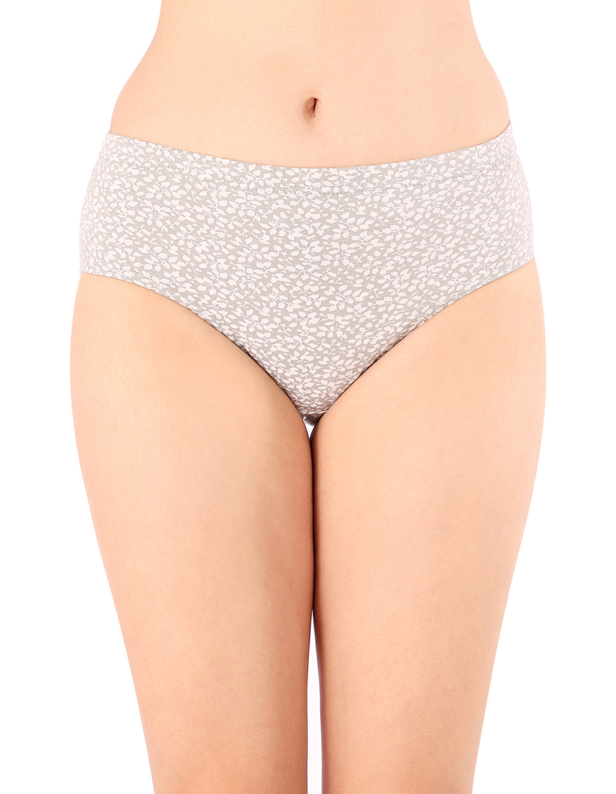 Bodycare Mid Rise Self Design Panty (Pack of 3) - Multicolor - 8496