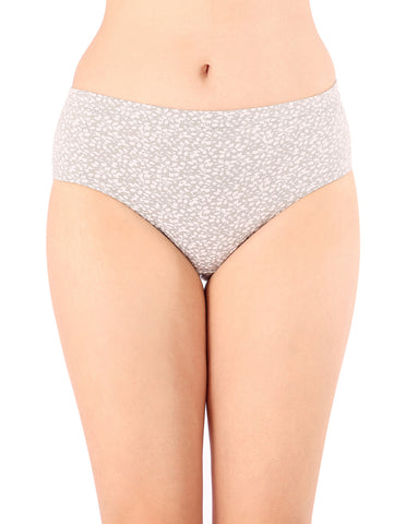 Bodycare Mid Rise Self Design Panty (Pack of 3) - Multicolor - 8496