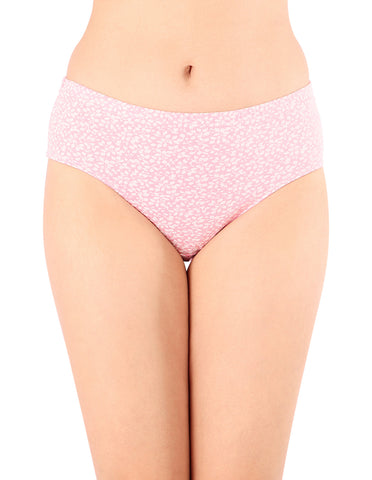 Bodycare Mid Rise Self Design Panty (Pack of 3) - Multicolor - 8496