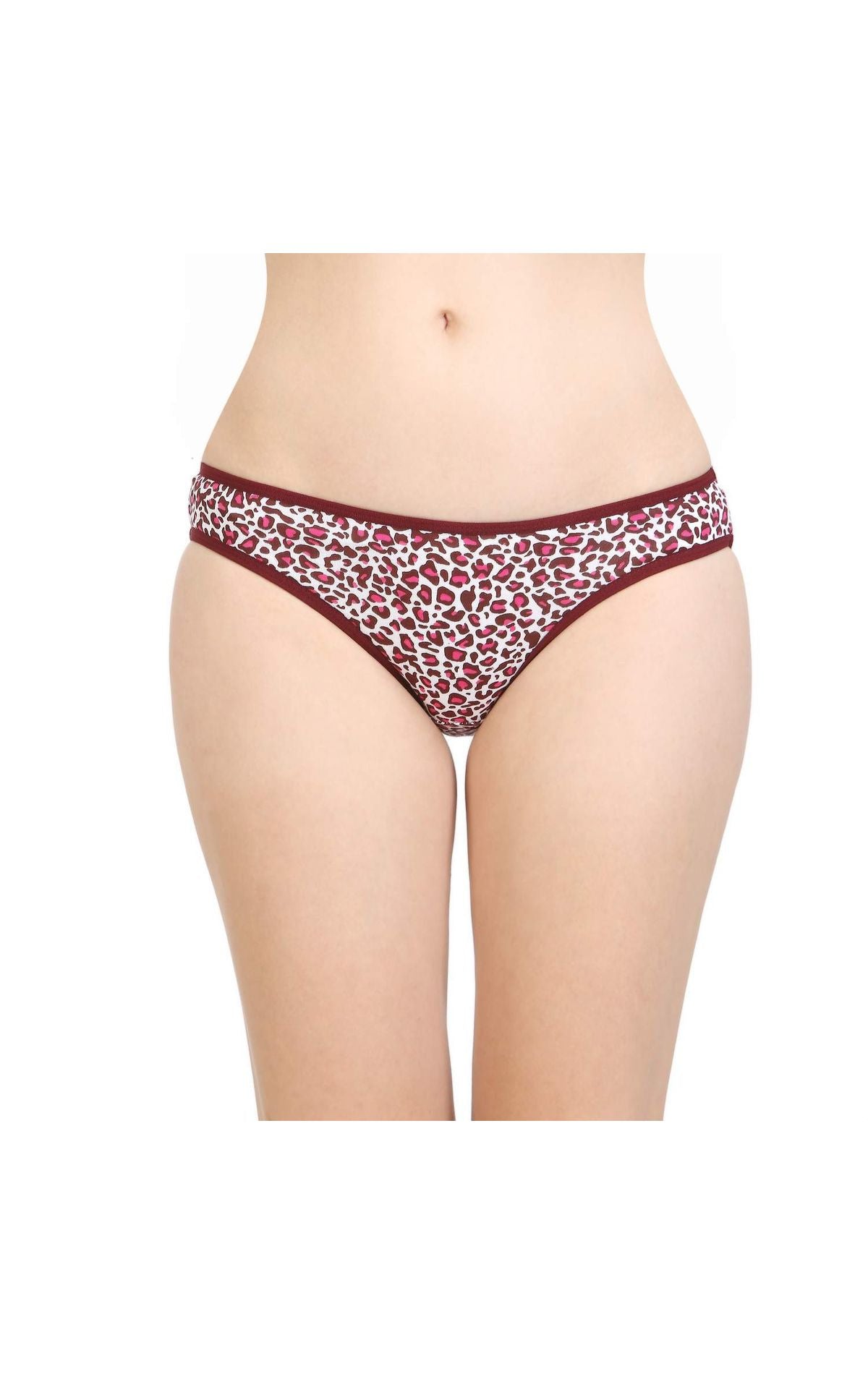 Pack of 3 Bodycare Cotton Bikini Style Panty in Assorted colors-8559