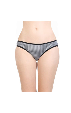 Pack of 3 Bodycare Cotton Bikini Style Panty in Assorted colors-8559